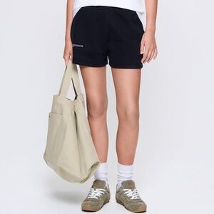 Pangaia 365 midweight shorts XS black organic cotton sweatshorts Portugal